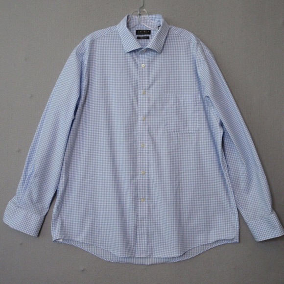 Lauren‎ Ralph Lauren Plaid Stretch Regular Fit Shirt - Picture 1 of 13